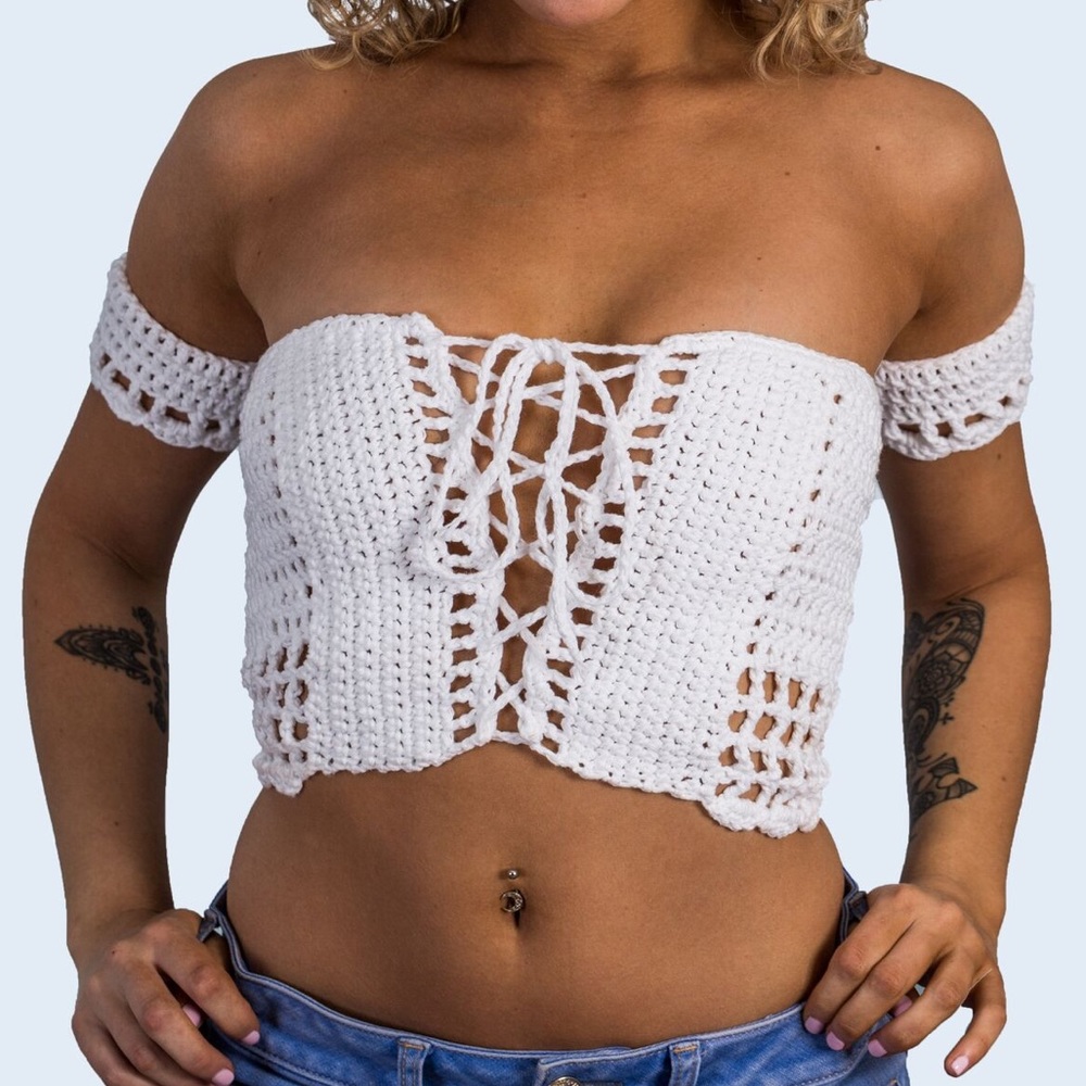 Handmade Crochet Crop Top